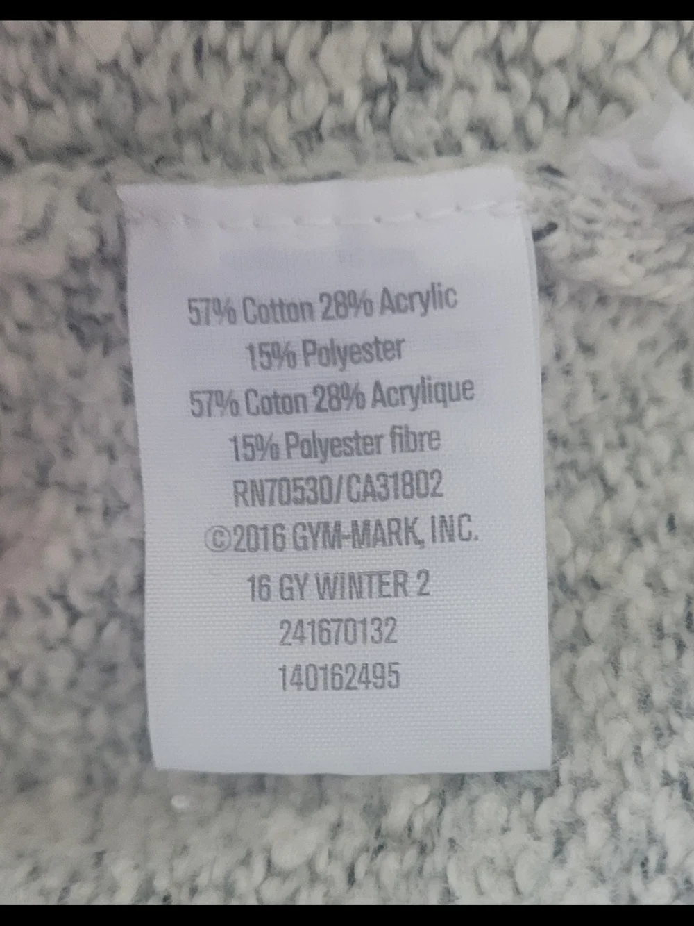 Gymboree Light Heather Gray Knit Zip Sweater